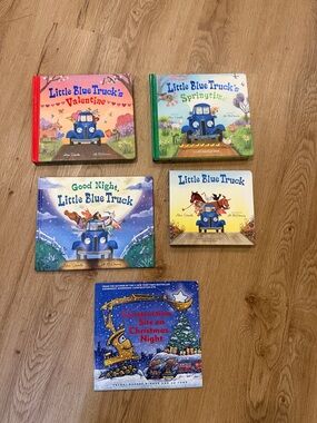 Little Blue Truck Board Book Set - Blue
